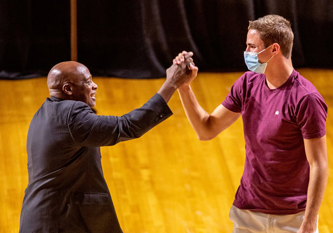 Coach Carter at Roanoke College