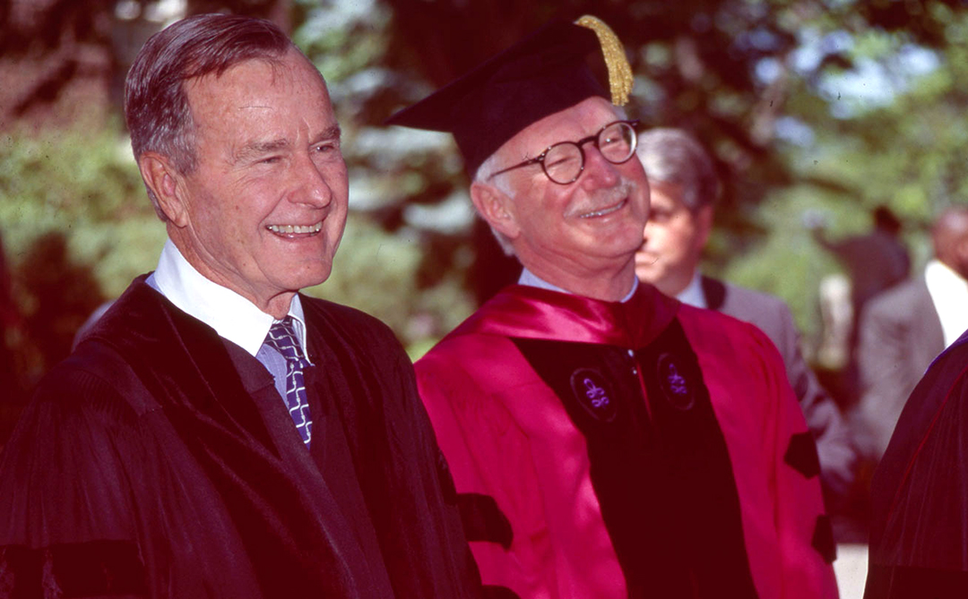 Rothkopf and George HW Bush