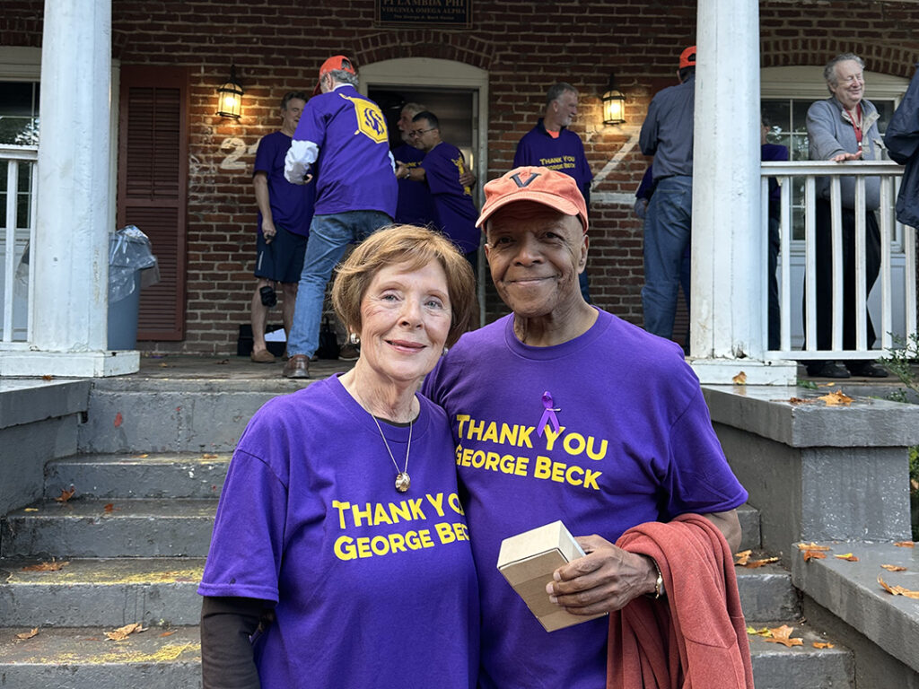 UVA Reunion celebrates Barrie Beck and David Temple - Pi Lambda Phi ...
